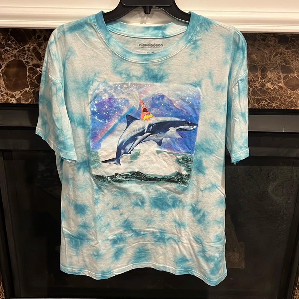 Nickelodeon Spongebob Patrick on Dolphin Tee